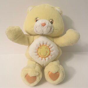 Vintage Care Bears 2004 Funshine Bear Hugging Plush